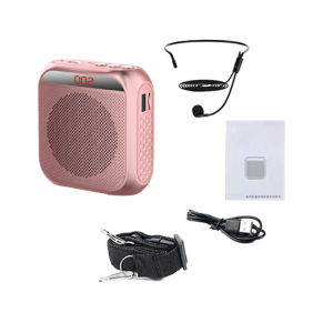 ไมค์ลำโพงพกพา ไมค์ลอย ลําโพงพกพา ลําโพงสอ พร้อม bluetooth ไมค์ช่วยสอน ไมค์พกพา โทรโข่ง วิทยุ เตรียมจัดส่งส่งจากประเทศไทย