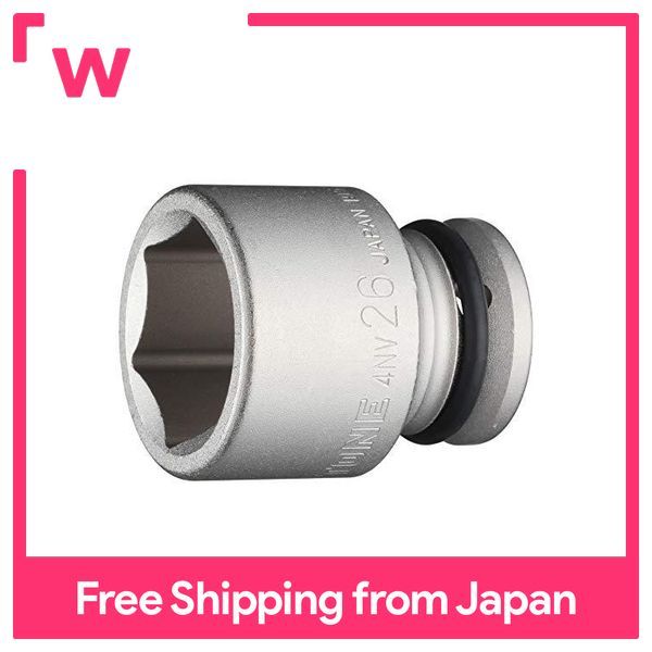 TONE Impact Short Socket – 1/2" Antrieb, 22 Mm Breite | Ultrakurz Für Enge Stellen