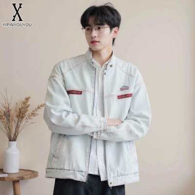 YIPINYOUYOU丨Men's jacket - unisex American leather biker jacket Niche loose-fitting fashion jacket