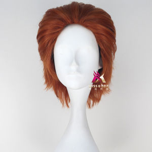 Meisi Youfa   Full-time Hunter   Xisuo   Orange Back Comb Short Hair  cosplay Anime Wig