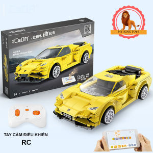 Đồ Chơi Lắp Ráp Kiểu Lego Điều Khiển Từ Xa Mô Hình Siêu Xe Lamborghini Huracan EVO CaDA C51074 Với 289 Mảnh Ghép