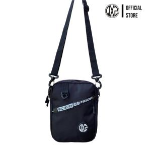 QXZ94 Tas Selempang Wanita Pria Wanita Original Profesional Slingbag Cordura Premium Hitam QMB03