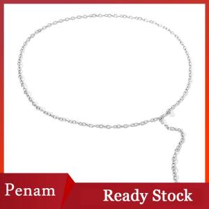 [PAM] Fashion Women Lady Waist Chain Belt Metal Color Waistband Chain Belt For Dress Shirts Clothes Accessories