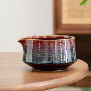 XIJIBAN Hand Ceramic Matcha Bowl Tea Ceremony Tool Tea Art Tea Making Tools Tea Brush Stand Tea Accessories