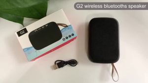 ลำโพงบลูทูธ G2 ลำโพงไร้สายกลางแจ้งแบบพกพา ซับวูฟเฟอร์เบสสเตอริโอ 9D เครื่องเล่นเพลง ลำโพงผ้าสร้างสรรค์ รองรับ USB การ์ด microSD เบสส์ Bluetooth Speaker Portable Outdoor Wireless Speaker 9D สตรีผู้ที่สุดสำหรับสั้นตัวเพลง รูปลักษณ์ใหญ่ มุ่งหูฟินได้แยกตามความต้องการ คุณภาพสร้างสรรค์ และเครื่