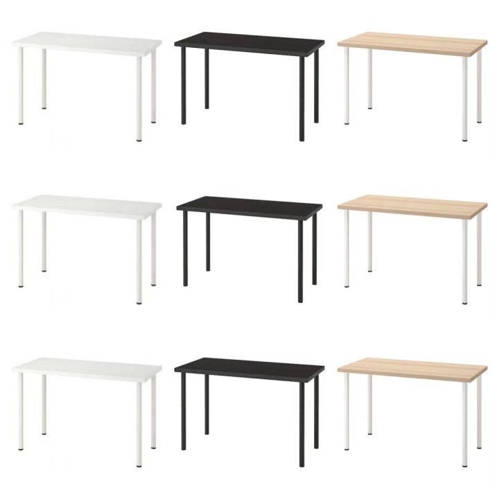 TABLE IKEA DESK OFFICE TABLE STUDY TABLE TABLE Lazada