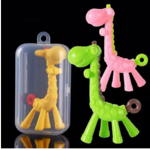 Teether Bayi/ Teether Jerapah / Teether Giraffe / Gigitan Jerapah/Mainan Gigitan Bayi