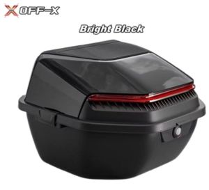 TopMotor OFF-X 40L Motor Box Modern Motorcycle Box X3 Motor Storage Box Light Box Peti Motosikal Givi Box Helmet Storage Box Motor