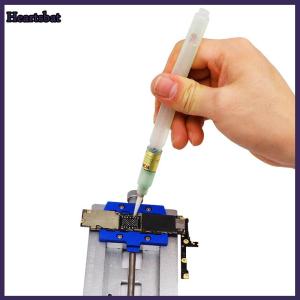 [Heartsbat] 1 cái 102 Flux Bút hàn Rosin Hàn dán công cụ Applicator bàn chải đầu không sạch cho BGA Hàn