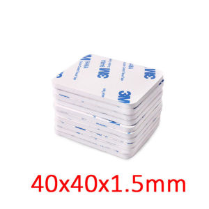 50Piece/pack Double Sided Foam Tape Strong Pad Mounting Self Adhesive Tape Two Sides Mounting Sticky Tape Black White Multiple Size