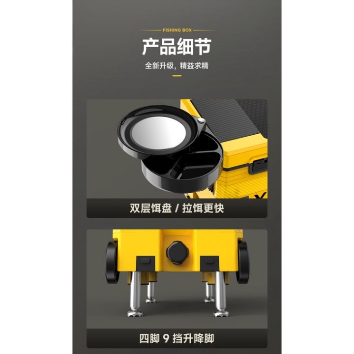 mẫu thùng câu đài 32L có bánh xe kéo | Lazada.vn