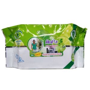 Set 5 gói khăn ướt lau bếp đa năng ANPA (50 tờ/gói)/khăn ướt đa năng loại lớn/khăn lau vệ sinh bếp nhà cửa