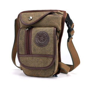Mens Canvas Drop Leg Bag Motorcycle Multi-purpose Messenger Shoulder Bag High Quality Belt Hip Bum Waist Fanny Pack for Camping2026