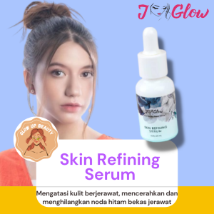 JGLOW REFINING ACNE SERUM COD FREE KONSULTASI Perawatan Ampuh Untuk Mengatasi Jerawat Mencerahkan Memutihkan Glowing Wajah Muka Kulit Sensitif BPOM 100% Original Aman Halal