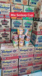 Mie Sedaap Cup Instant Made in indonesia Kemasan 75g-88g.