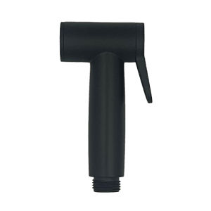 00338 BLACK ELECTRIC-COATED BIDET HEAD