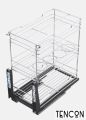 Multi-function Three Layers Pull Out Basket Soft Closing PTJS-A (300/350)mm 厨房橱柜调味拉篮酱油拉篮超窄瓶子拉篮. 