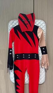 WWE Wrestler cos Tight-fitting Halloween costume for children cosplay Clothing Kane short sleeve