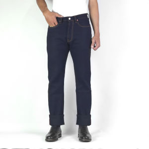 Celana Jeans Panjang WETAN Denim Vreanger SE Slim Fit RAW Denim 14oz Indigo On Blue Ukuran 28 40