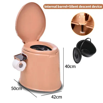 SALVO Portable Toilet Seat Elderly Children Pregnant Women Toilet Home Toilet Outdoor Camping Toilet Stool Toilet