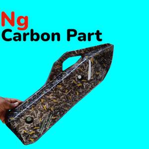 Forged Cover Knalpot PCX 160 / VARIO 160 glossy