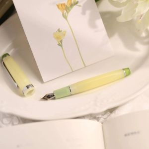 JINHAO 82 Fountain Pen 2026 Limited Flower Series EF/F Macaron Color Calligraphy Pen Office School Supplies Stationery