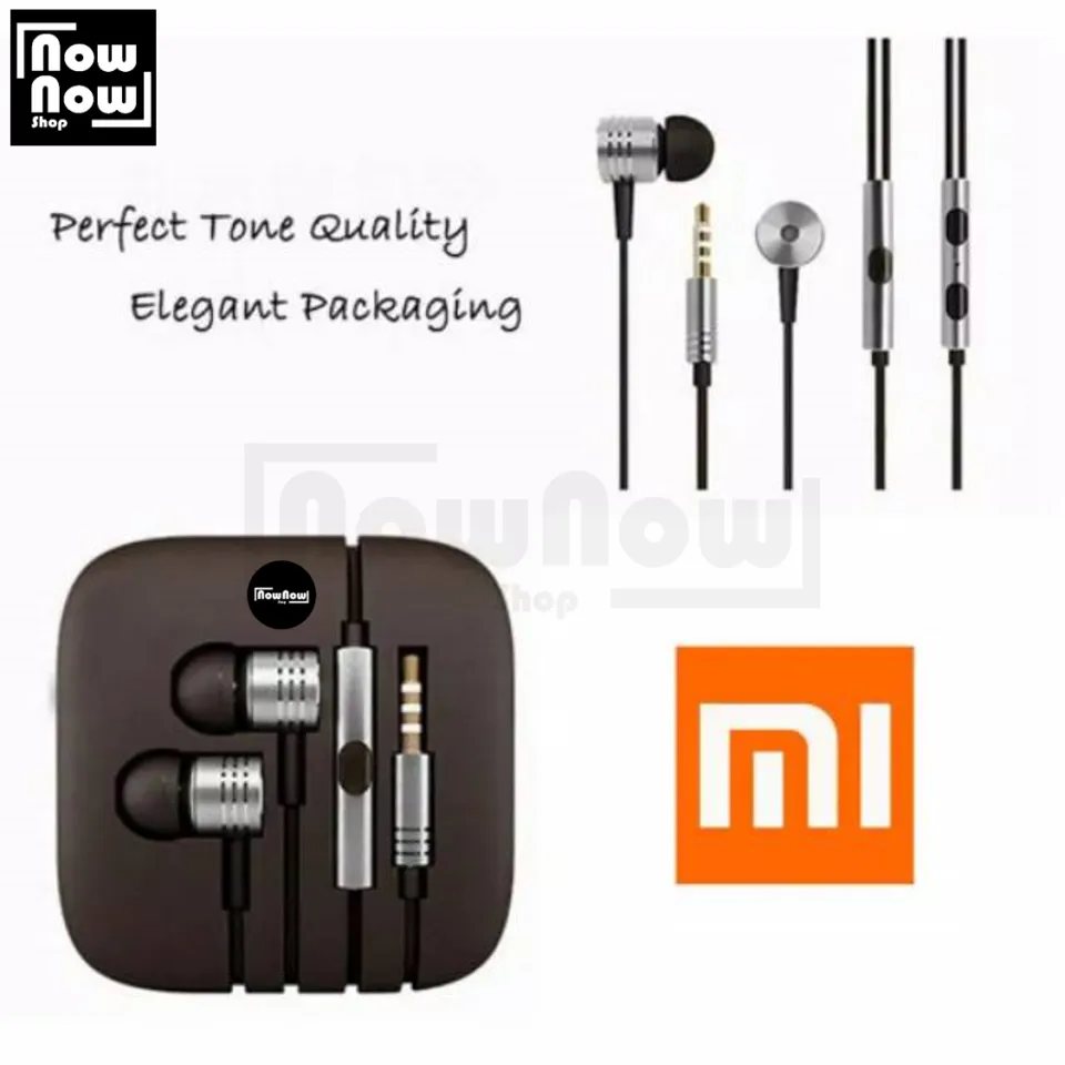 Headset Earphone Handsfree HF Xiaomi Piston In Ear Wired Stereo