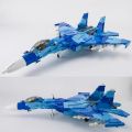 [Hoàn tiền 10%]Đồ chơi Lắp ráp Máy bay tiêm kích Nga Su-27, Sluban M38-0985 Sukhoi Flanker Xếp hình thông minh, Mô hình Máy bay [1040 Mảnh ghép]. 