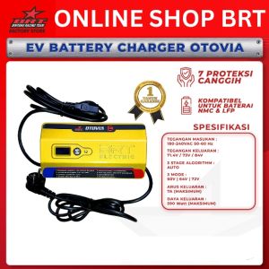 CHARGER BATTERY MOTOR LISTRIK OTOVIA BRT FAST CHARGING Cas Baterai EV Electric Vehicle Konversi Molis
