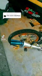 knalpot racing DAENGSAI4 vixion satria fu nmax beat vario  pcx