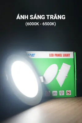 Đèn Led Panel âm trần MPE công suất 24W (ánh sáng trắng - vàng - 3 màu) - Hàng chính hãng