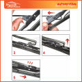 Mitsubishi Triton Car Year 2006 To 2019 Front Windshield Wiper Size 21" & 19" Inch (1 Pair) Bosch Advantage Wiper BA2119. 