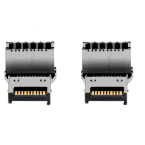 USB 3.2 Internal Right Angle Adapter Male To Female 90 Degree Angled Connectors Front Panel Computer Installation 20Gbps Transfer Speed