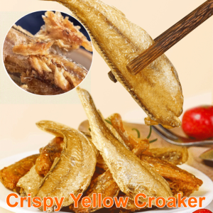 Crispy Dried Yellow Croaker Snacks Ready to Eat delicious High Protein Seafood for On-the-Go 香酥小鱼干