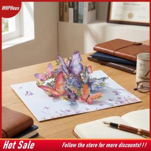 【COD】🔥🔥🔥 3D   Up Card Unique Greeting for Birthday Handmade Valentines Day Surprise Gift Postcard