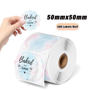 Thermal Label Stickers Roll For Phomemo PM-241BT/245BT/249BT/D520/246S/344WF Airwaybill Printer