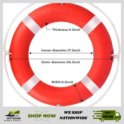 Children 1PCS Life Ring 1.5KG Safety Swimming Life Ring Buoy Rescuer Vest Sports Swimming Pool Rescue