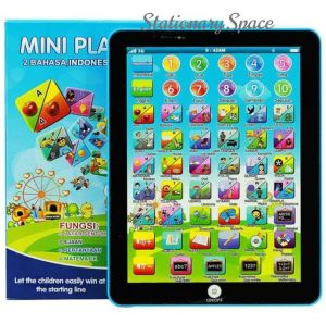 Mainan Edukasi Anak Mini Play PAD 2 Bahasa Indonesia English