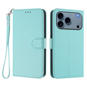 Bằng da nhựa PU nắp gập ví Ốp điện thoại cho Iphone 18 Pro Max 17 không khí 16 Cộng với 15 14 đa khe cắm thẻ chân đế từ bìa Ốp bảo vệ chống sốc với có dây đeo cổ tay
