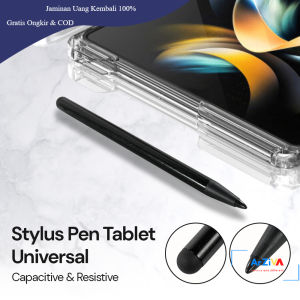 Binmer Stylus Pen Tablet Capacitive and Resistive Universal 2 in 1 - TD0213 - Black