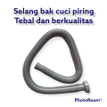 SAHABAT KELUARGA 88 - selang bak cuci piring abu abu - selang bcp - selang pembungan bak cuci piring. 