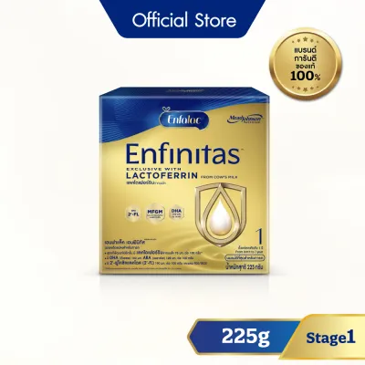 นมผง เอนฟาแล็ค เอนฟินิทัส สูตร 1 (225 กรัม) Enfalac Enfinitas Stage 1 (225 g)