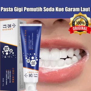 Pasta Gigi Pemutih dan Perontok Karang Gigi Baking Soda Toothpaste - Pemutih Gigi Kuning Permanen Ampuh Viral di Pembersih Gigi Biar Putih / Pencegah Gigi Berlubang 110g