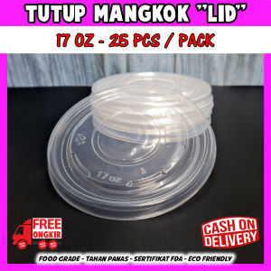 Tutup paper bowl 17 Oz 500 ml/ paper bowl lid