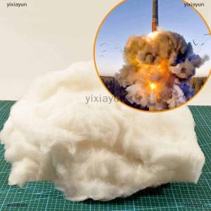 [COD] yixiayun 20G Simulated Cotton For  Dust And Water Splash Effect Tank Model Firing Explosion Making Cloud Shape Cotton