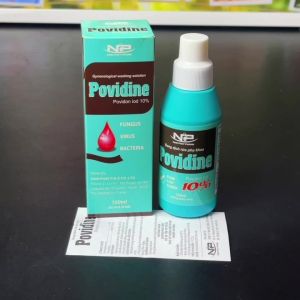 Dung dịch rửa vệ sinh phụ khoa Povidine hỗ trợ sát khuẩn làm sạch phòng viêm nhiễm nấm ngứa phụ khoa chai 100ml