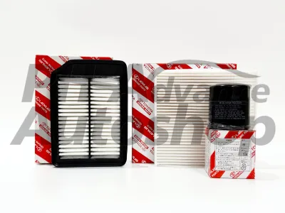 3IN1 Oil Filter Cabin Filter and Air Filter Toyota Wigo 2017-2023 (Old Generation)
