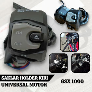 Saklar Holder Kiri Plus Hazard Dim On Off Saklar Model GSX 1000 Model Moge Ducati Sport Universal