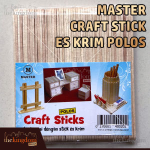 Master Craft Stick Es Krim Polos / Stik Kayu