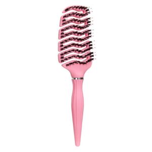 SUTONGXUE Dụng cụ tạo kiểu tóc Lược chải lông porcine Làm tóc Phụ kiện tóc Lược uốn xoăn Lược uốn tóc Chống tĩnh điện Bàn chải tóc lông porcine Nam/Nữ